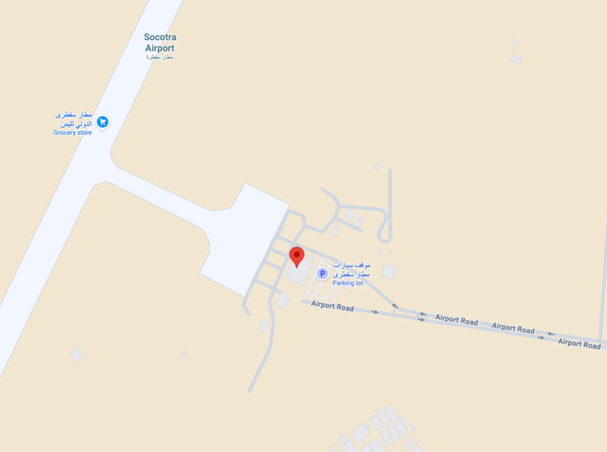Socotra Airport on Google Maps